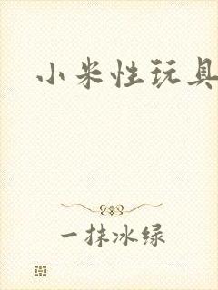 小米性玩具日记