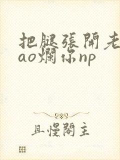 把腿张开老子cao烂你np封面