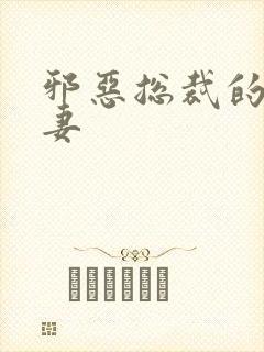 邪恶总裁的娇宠妻