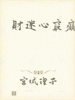 财迷心窍癫婆封面