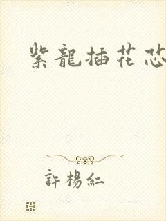 紫龙插花芯封面