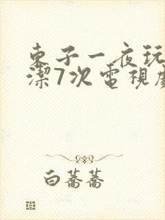 东子一夜玩弄白洁7次电视剧