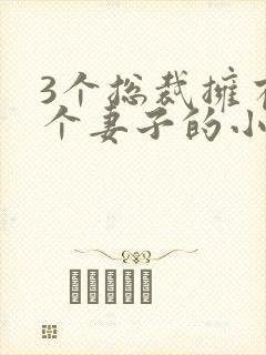 3个总裁拥有一个妻子的小说