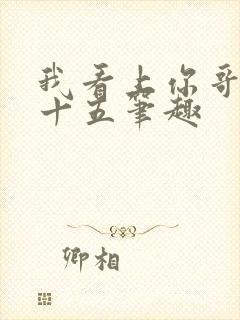 我看上你哥啦苏十五笔趣