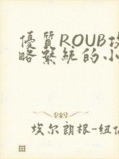 优质ROUB攻略系统的小说最新章节