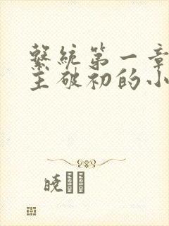 系统第一章给宿主破初的小说