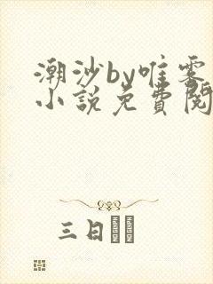 潮沙by唯雾的小说免费阅读笔趣阁封面