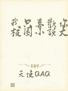 我只喜欢你po校园小说大饼封面