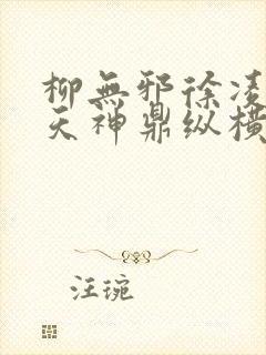 柳无邪徐凌雪吞天神鼎纵横小说