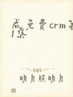 成免费crm第1集