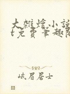 大杂烩小说txt免费笔趣阁