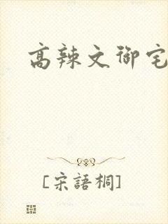 高辣文御宅屋封面