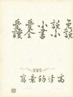 爱爱小说免费阅读全书小说乡村