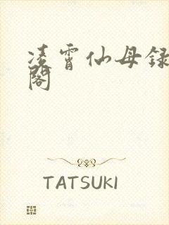 凌霄仙母录笔趣阁