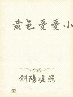 黄色爱爱小说