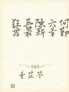 狂兵陈六何沈轻舞最新章节封面