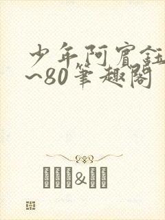 少年阿宾钰慧1~80笔趣阁