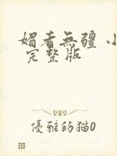 媚者无疆 小说 完整版