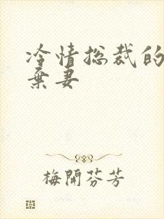 冷情总裁的新婚弃妻