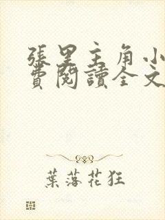 张里主角小说免费阅读全文无弹窗封面