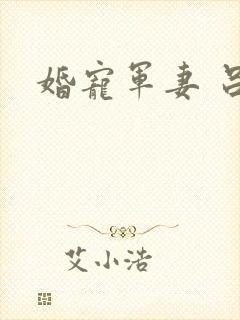 婚宠军妻 吕颜封面
