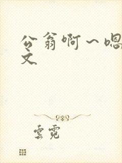 公翁啊～嗯啊h文