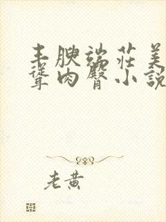 丰腴端庄美妇高耸肉臀小说