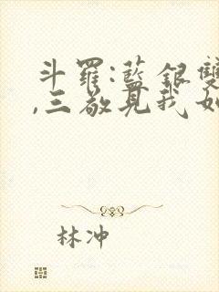 斗罗:蓝银双生,三敬见我如父封面