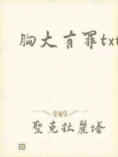 胸大有罪txt