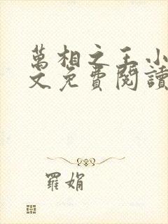 万相之王小说全文免费阅读无弹窗