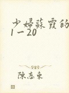 少妇苏霞的沉沦1一20