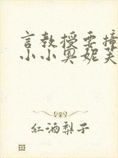 言教授要撞坏了小小奥妮芙原文封面