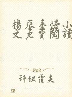 杨辰秦惜小说全文免费阅读完整版