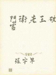 门卫老王破校花处封面