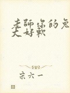 老师你的兔子好大好软