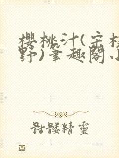 樱桃汁(宋枝江野)笔趣阁小说封面