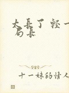 太长了 轻一点 局长封面