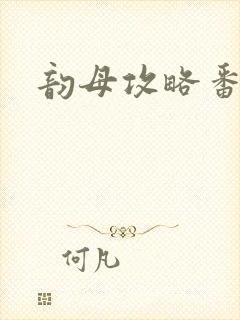 韵母攻略番外封面