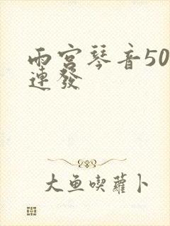 雨宫琴音500连发