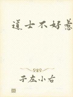 道士不好惹封面