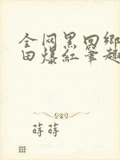 全网黑回乡下种田爆红笔趣阁