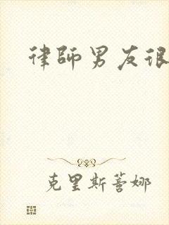 律师男友很难撩