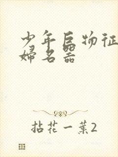 少年巨物征服美妇名器