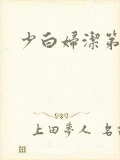 少白妇洁第二部