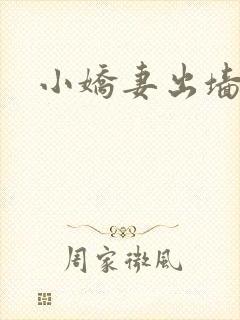小娇妻出墙记