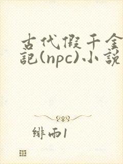古代假千金挨日记(npc)小说