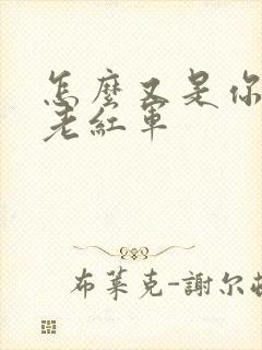 怎么又是你by老红军封面