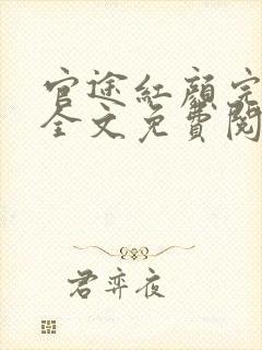 官途红颜完整版全文免费阅读