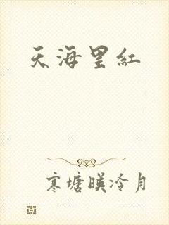 天海里红封面