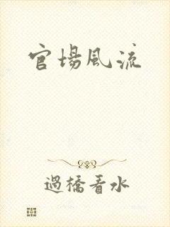 官场风流封面